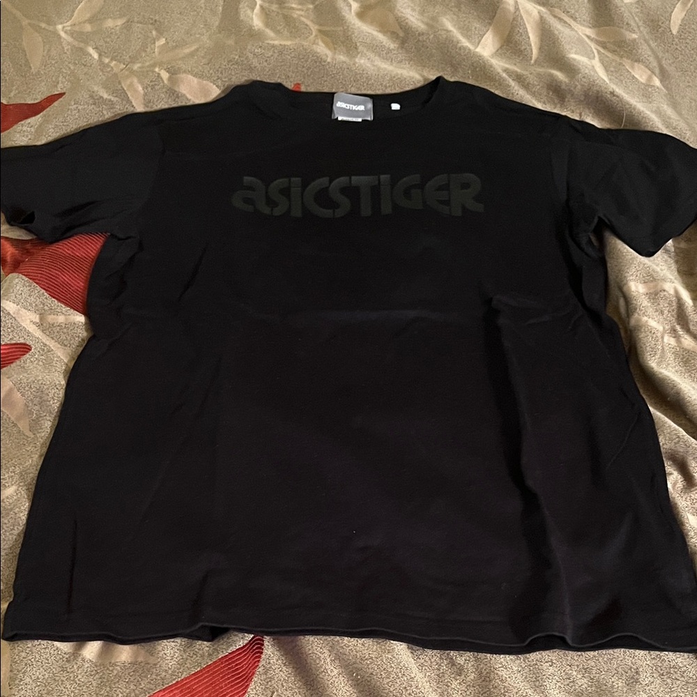 Asics Black Short Sleeve Tee